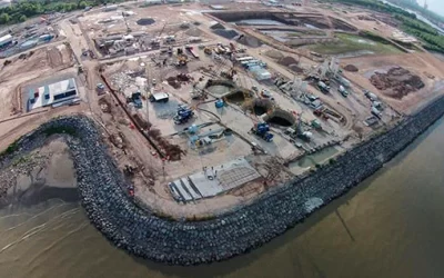 Finalizaron las obras del sistema de saneamiento del Riachuelo