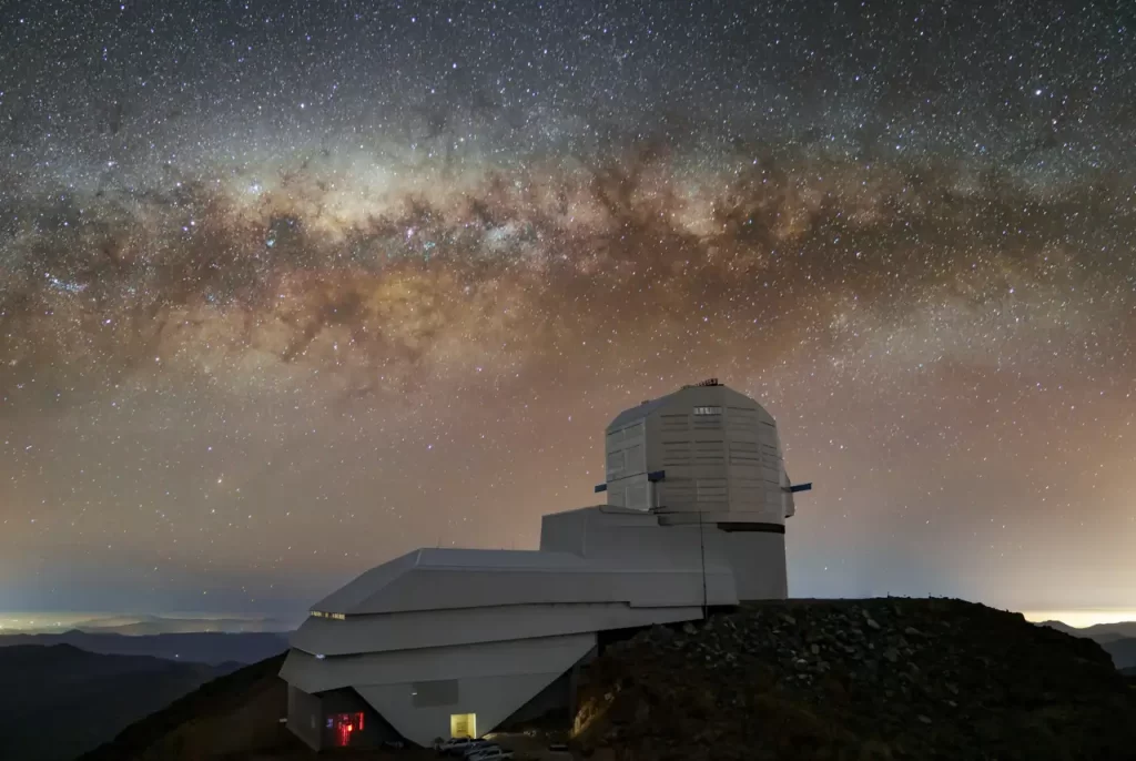 Telescopio Vera Rubin: cuenta con la cámara digital más grande del mundo.