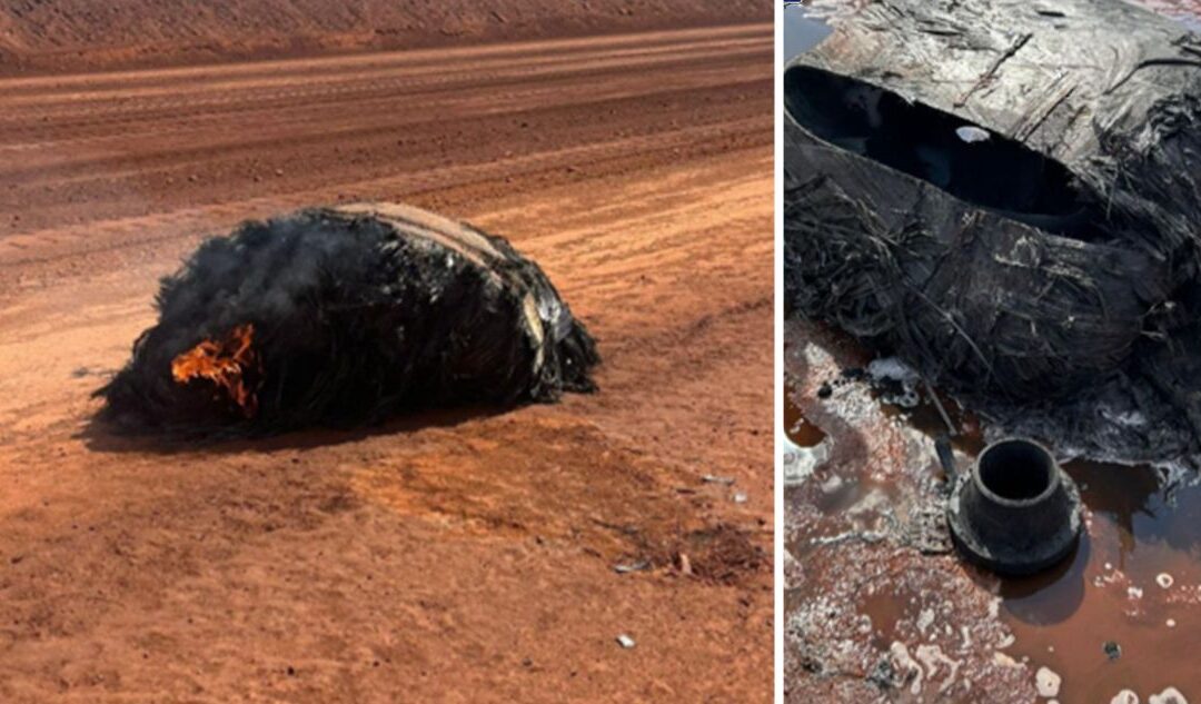 Australia investiga un objeto que cayó del cielo.