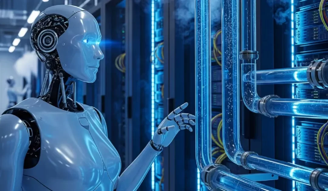 Crece la polémica por el consumo de agua de la Inteligencia Artificial.