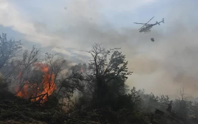 Alerta en Chubut por los incendios