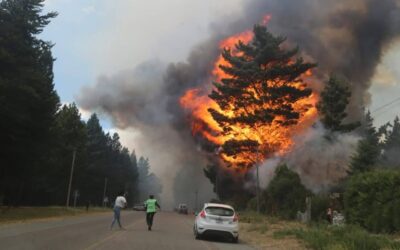 Chubut se encuentra en estado de alerta a raíz del avance de los incendios