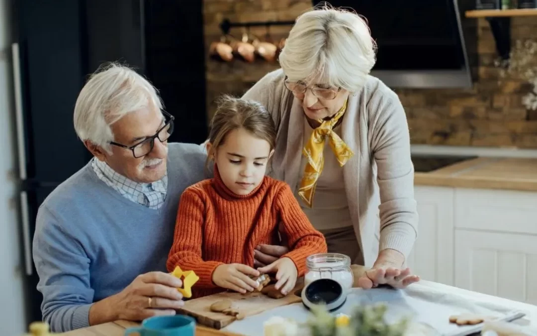 Los abuelos que cuidan a nietos puede hacer la diferencia en su salud cognitiva