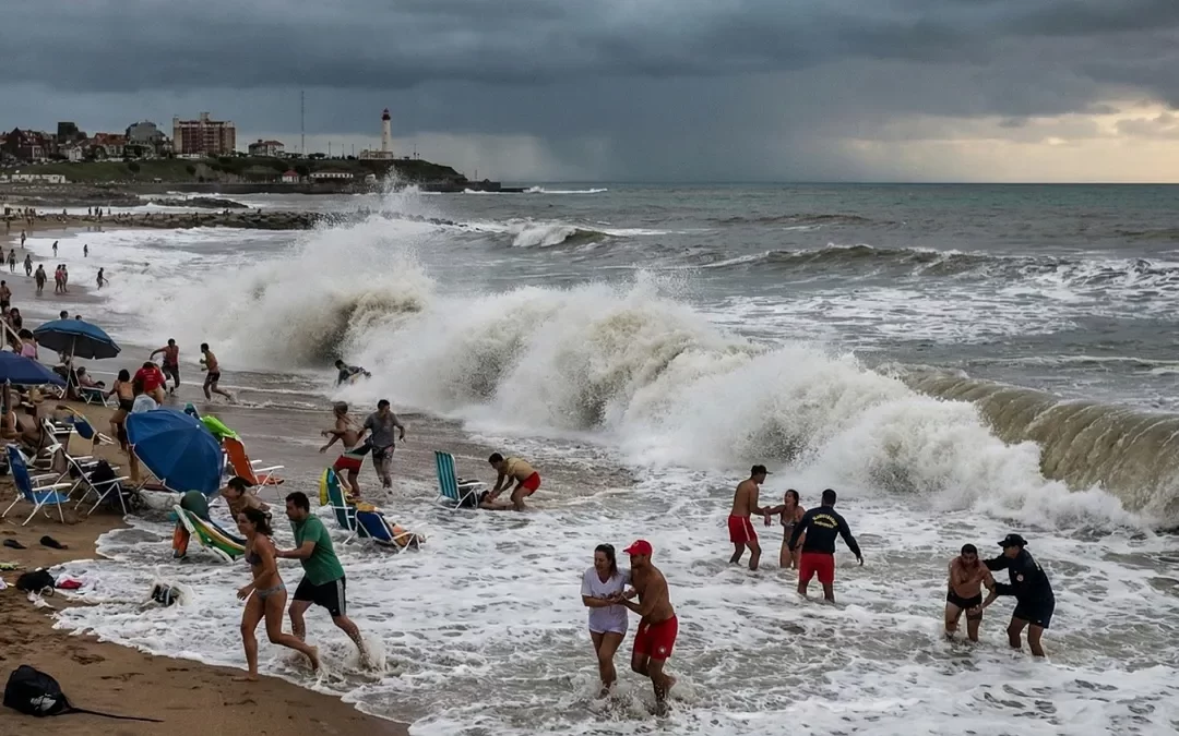 Analizan el fenómeno que causó al menos un muerto en Mar Chiquita.