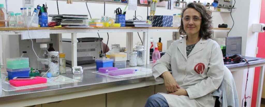 Investigadores de la Universidad Nacional de Quilmes promocionan un nuevo texto ambiental.