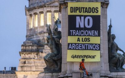 Organizaciones ambientalistas se movilizan contra la reforma de la Ley de Glaciares aprobada