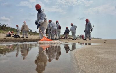 Se recolectaron casi 900 toneladas de hidrocarburo en el Golfo de México