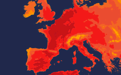 Europa atraviesa por una peligrosa ola de calor