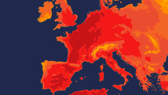 Europa atraviesa por una peligrosa ola de calor